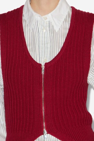 Devima Tubular Knit Vest