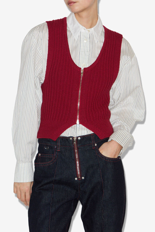 Devima Tubular Knit Vest Devima Tubular Knit Vest