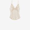 Diandra topp i satin och spets Diandra topp i satin och spets