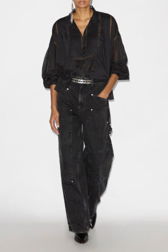 Disia bomullsvoile-blus
