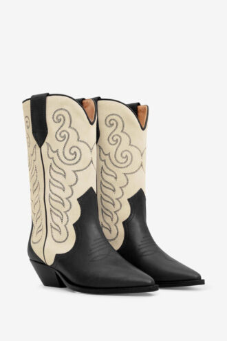 Duerto cowboystövlar i mocka