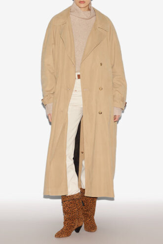 Elea Flödande trenchcoat
