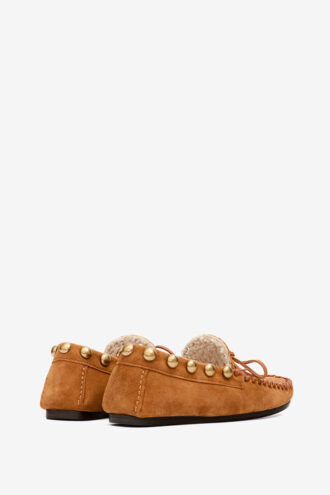 Fitza fodrade läderloafers
