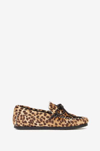 Fitza tryckta läderloafers