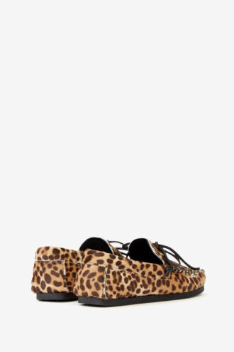 Fitza tryckta läderloafers