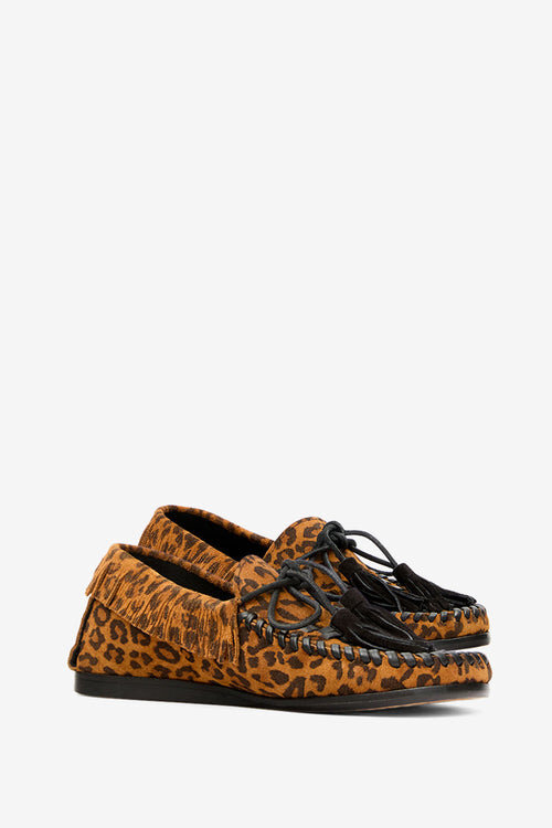 Fitza tryckta läderloafers Fitza tryckta läderloafers