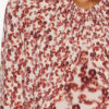 Gaetane Draped Printed Jersey Top Gaetane Draped Printed Jersey Top
