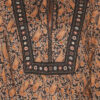 Gayle-blus i tryckt bomullsvoile Gayle-blus i tryckt bomullsvoile