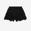 Geana Shorts i bomull och spets med volanger Geana Shorts i bomull och spets med volanger