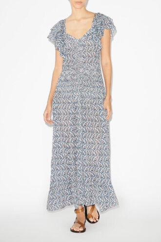 Godralia Lång flödande klänning