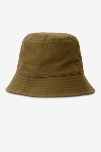 Haley broderad bucket hat med logotyp