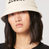 Haley broderad bucket hat med logotyp Haley broderad bucket hat med logotyp
