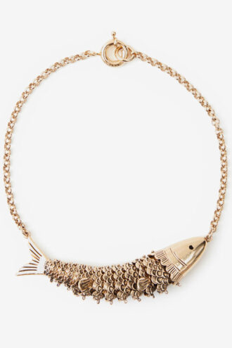 Halsband i form av en flodfisk