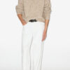 Hanori Flecked Knit Sweater