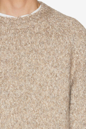 Hanori Flecked Knit Sweater