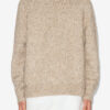 Hanori Flecked Knit Sweater