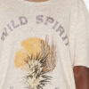 Honore T-shirt i tryckt linne Honore T-shirt i tryckt linne