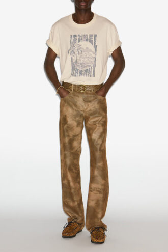 Honore T-shirt med tryckt logotyp