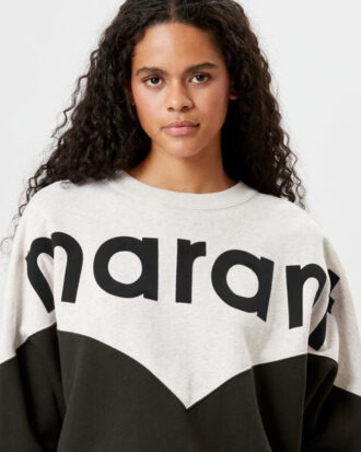 Houston tvåfärgad sweatshirt med logotyp