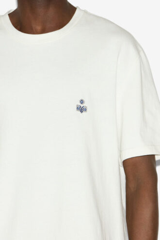 Hugo bomullst-shirt med broderad logotyp