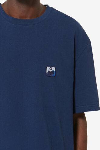 Hugo kortärmad bomullst-shirt med patch