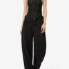 India Strappy Silk and Cotton Knit Sweater