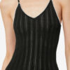 India Strappy Silk and Cotton Knit Sweater