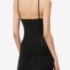 India Strappy Silk and Cotton Knit Sweater