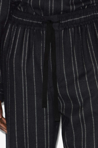Isaki randiga bomullsbyxor