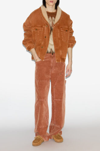 Jackson denim- och fuskpälsjacka Jackson denim- och fuskpälsjacka