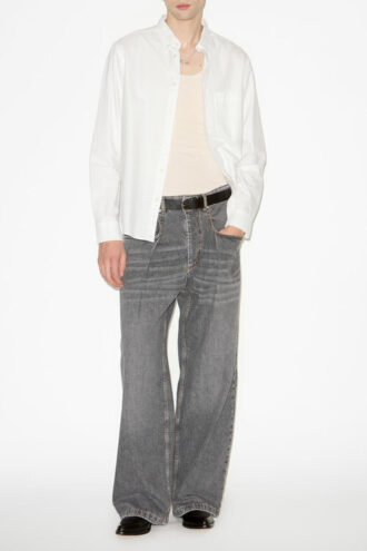 Janael högmidjade jeans med lös passform