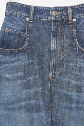 Janael högmidjade jeans med lös passform