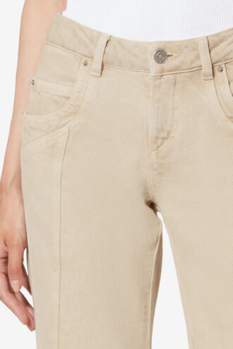 Jaylis Lätta bootcut-jeans i denim