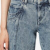 Jaylis tvättade bootcut-jeans i denim Jaylis tvättade bootcut-jeans i denim