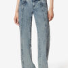 Jaylis tvättade bootcut-jeans i denim Jaylis tvättade bootcut-jeans i denim