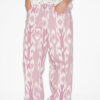 Joanny Loose Fit Denim Ikat Print Jeans Joanny Loose Fit Denim Ikat Print Jeans