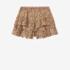 Jocadia-shorts i tryckt ekologisk bomullsvoile Jocadia-shorts i tryckt ekologisk bomullsvoile