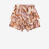 Jocadia volangshorts i tryckt bomullsvoile Jocadia volangshorts i tryckt bomullsvoile