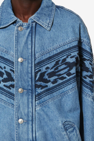 Julian broderad denimjacka