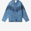 Julian broderad denimjacka Julian broderad denimjacka
