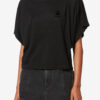 Kyanzae linne-T-shirt med logotyp Kyanzae linne-T-shirt med logotyp