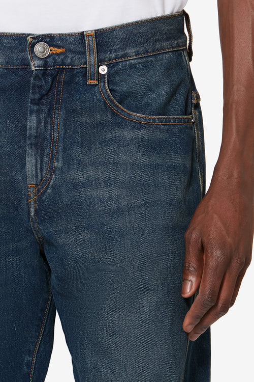 Lewys 5-fickors jeans i blekt denim Lewys 5-fickors jeans i blekt denim