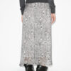 Lisanne Burnout Velvet Midi Skirt Lisanne Burnout Velvet Midi Skirt
