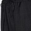 Liska Plisserade Glen Plaid-byxor i ull Liska Plisserade Glen Plaid-byxor i ull