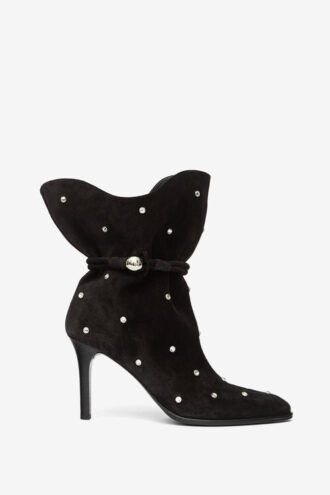 Lolya mockaskinnsstövlar med strass