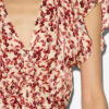 Lonea flödande mönstrad jacquardtop Lonea flödande mönstrad jacquardtop