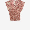 Lonea flödande mönstrad jacquardtop Lonea flödande mönstrad jacquardtop