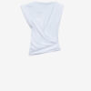 Maisan draperad kortärmad T-shirt Maisan draperad kortärmad T-shirt