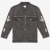 Manona broderad jeansjacka