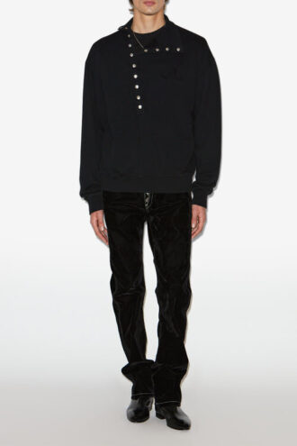 Marcos Sweatshirt med dragkedja och krage